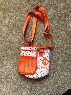 Orange Confetti Crossbody Bag
